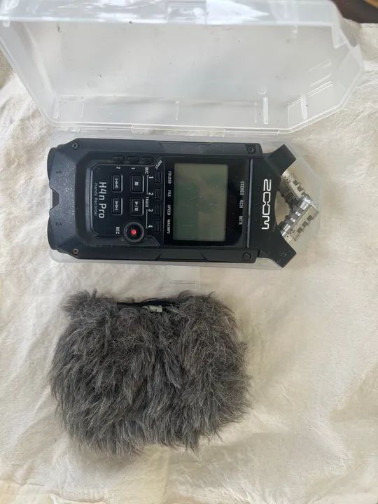 Gravador de Áudio Zoom H4n Pro - Excelente Estado