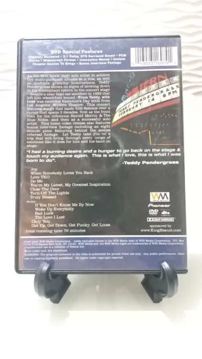 Dvd Teddy Pendergrass - From Teddy, With Love - Foto 2
