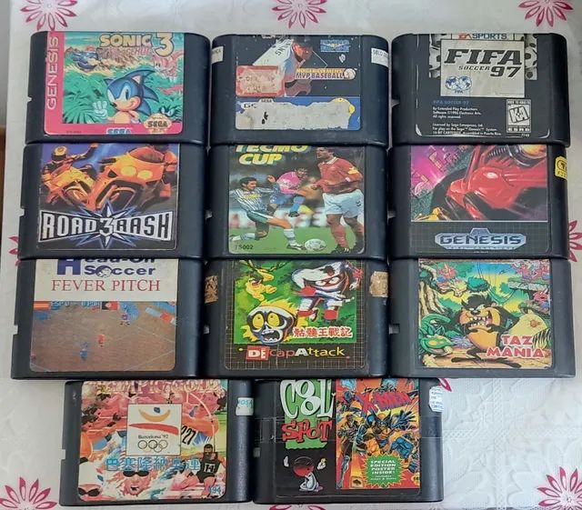 Jogos sega mega drive leia a descrição 