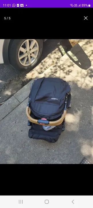 Carrinho para bebe sprint kiddo portátil 