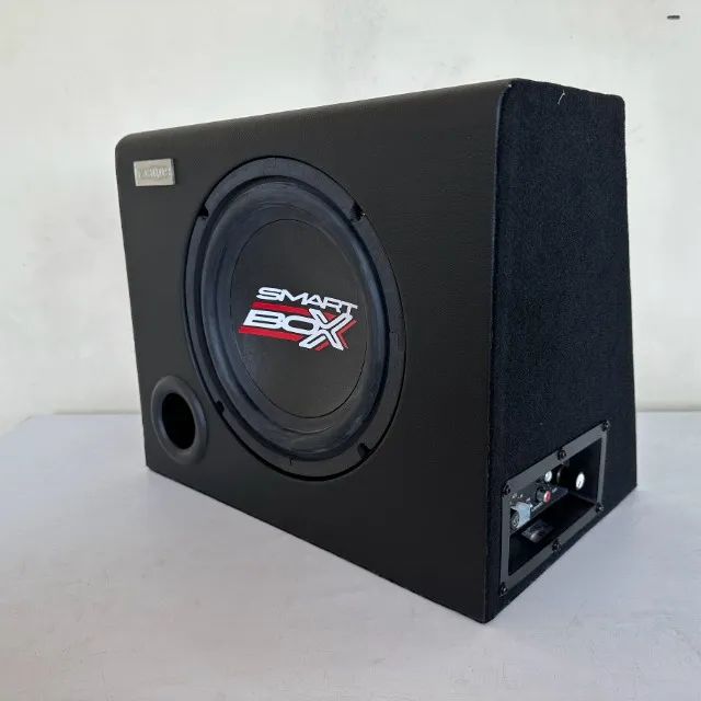 subwoofer Caixa ativa Amplificada Boog Smart box 8" 200rms/400w ...