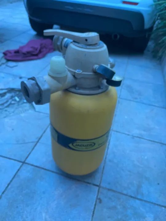 Filtro de areia para piscina usado
