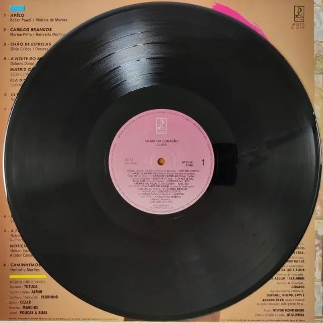 disco de vinil lp almir bezerra - ritmo do coração - Foto 3