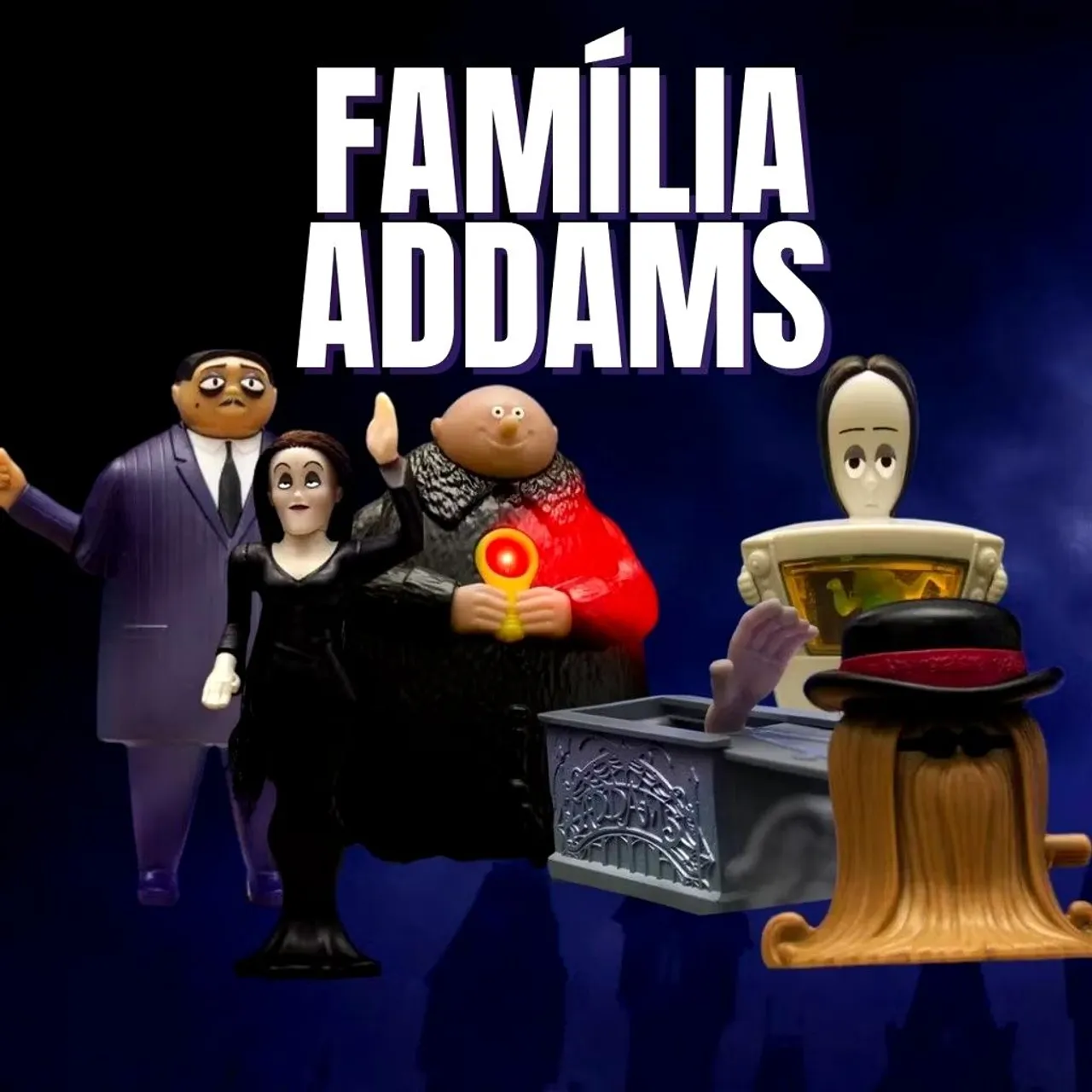 Coleção Família Adams Burger King LACRADOS