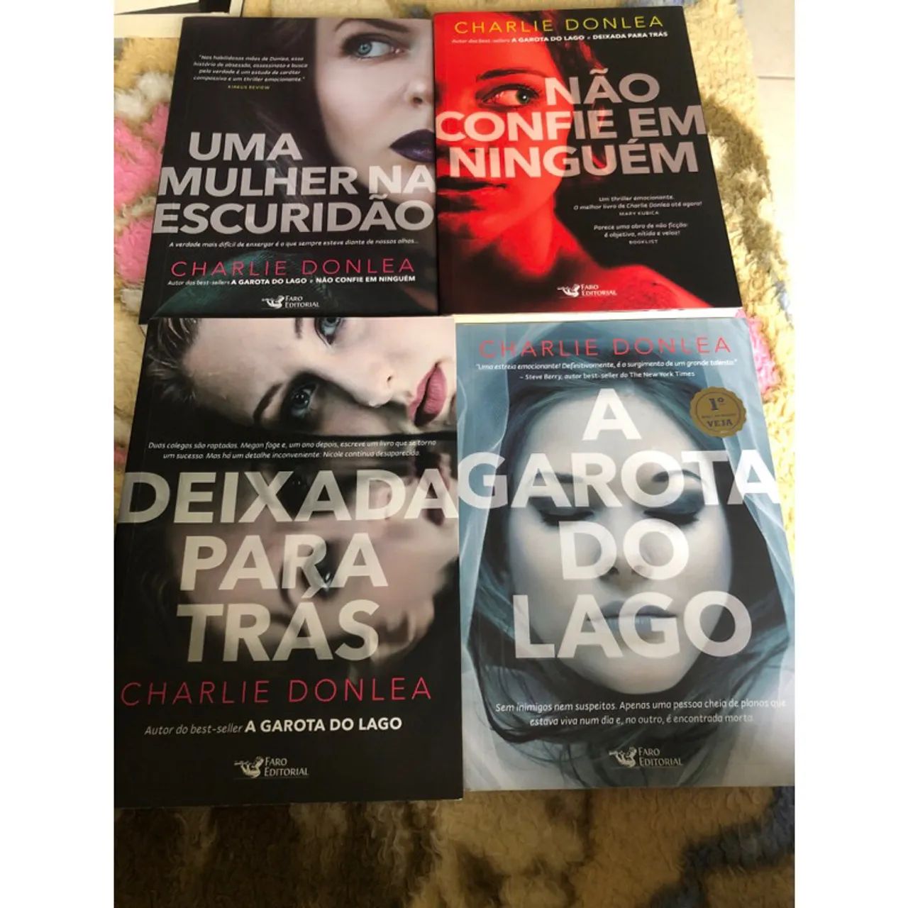 4 livros de Charlie Donlea
