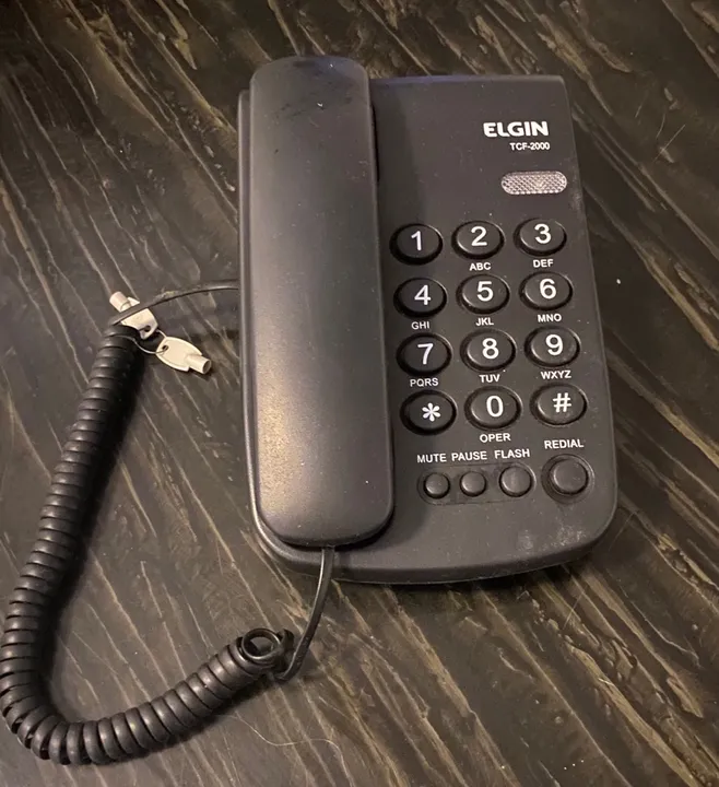 Telefone fixo Elgin