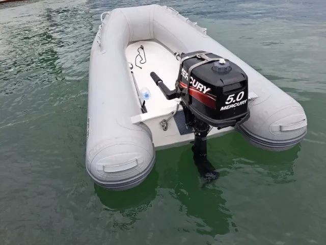 Bote Zefir 240. Fabricado em 2022.  Motor Mercury 5hp - Foto 2