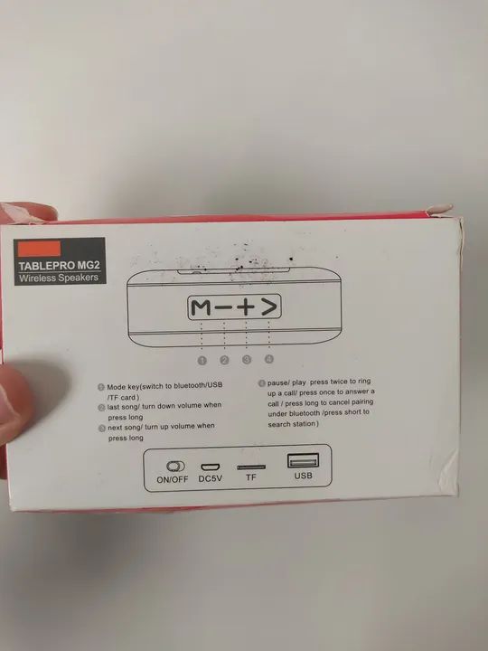 Caixa de som Bluetooth Tablepro MG2 Novo - Foto 3