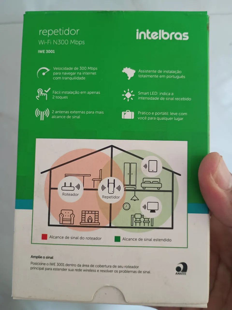 REPETIDOR WIFI N300 INTELBRAS - Foto 3