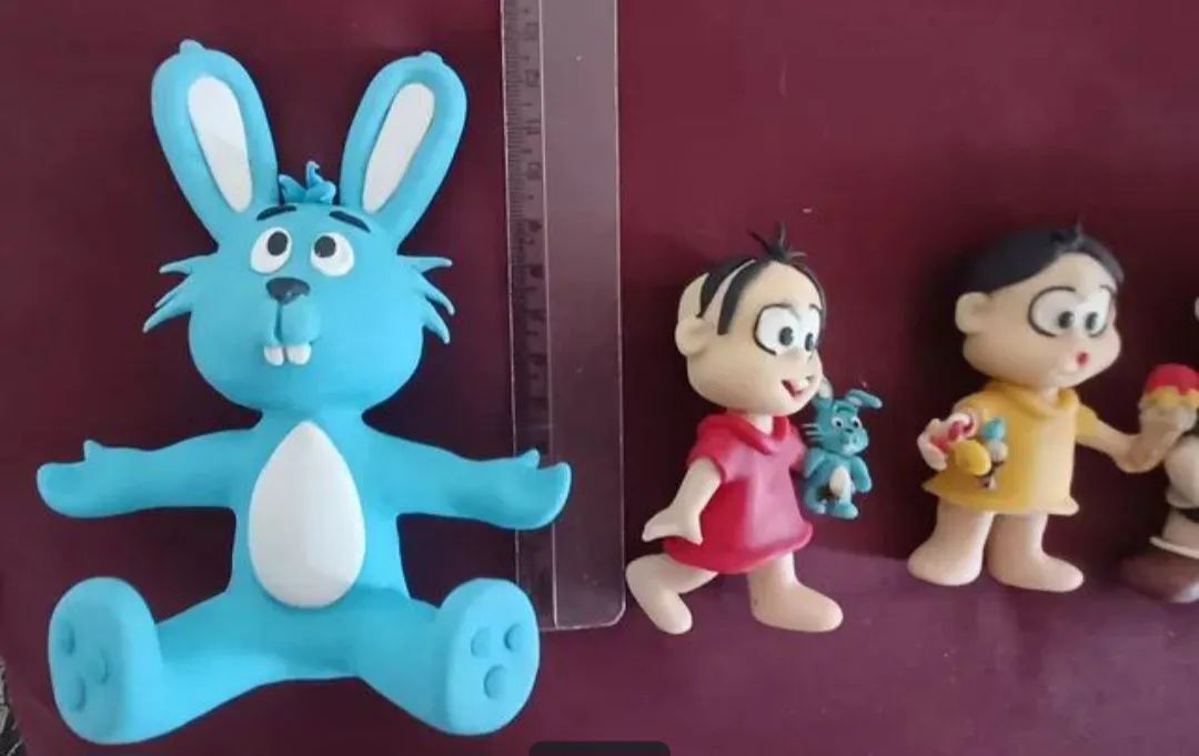 Turma da Mônica de biscuit - Foto 2
