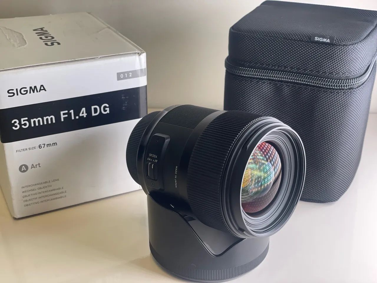Lente Sigma 35mm f/1.4 DG Art para NIKON