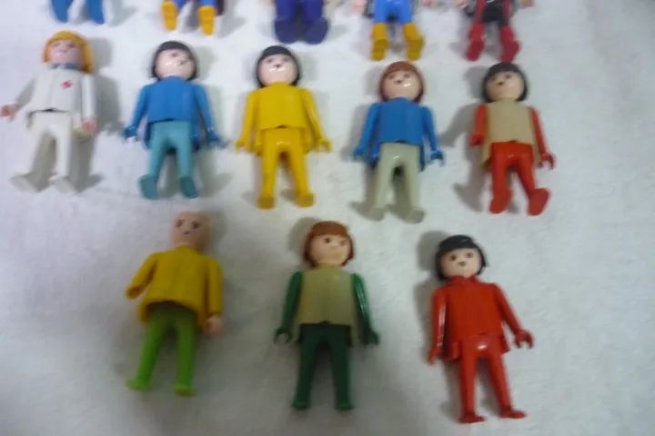 Playmobil Trol Miniaturas Carrinhos, Cavaloe Bonecos Leia Descrição - Foto 3