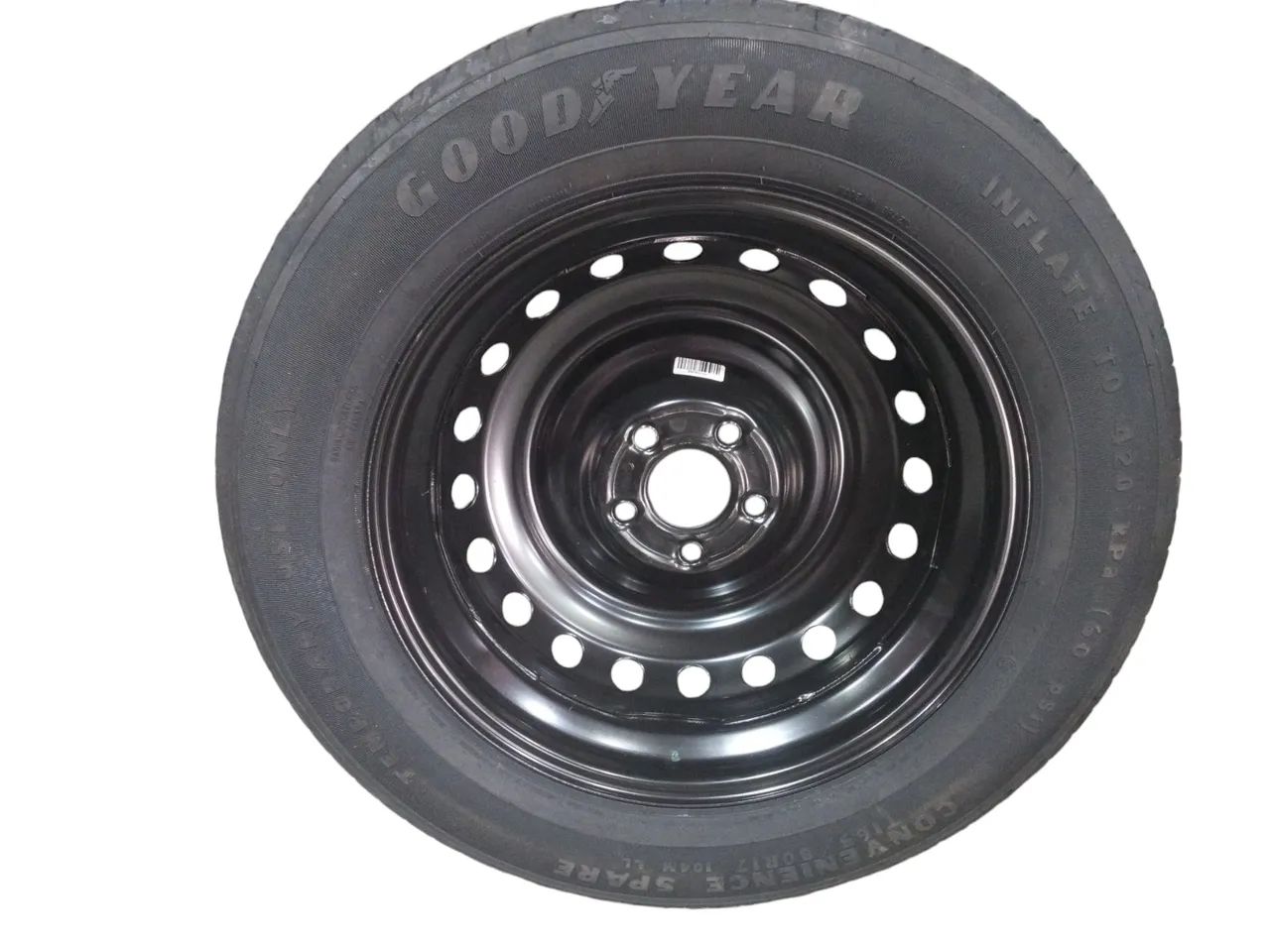 Estepe Jeep Compass 1.3 2022 Pneu Goodyear T165/80 R17 - Foto 2