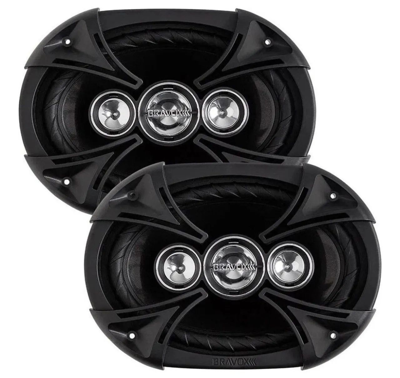 Alto-falantes Bravox B4X69 BK 6x9 Quadraxial - Foto 2