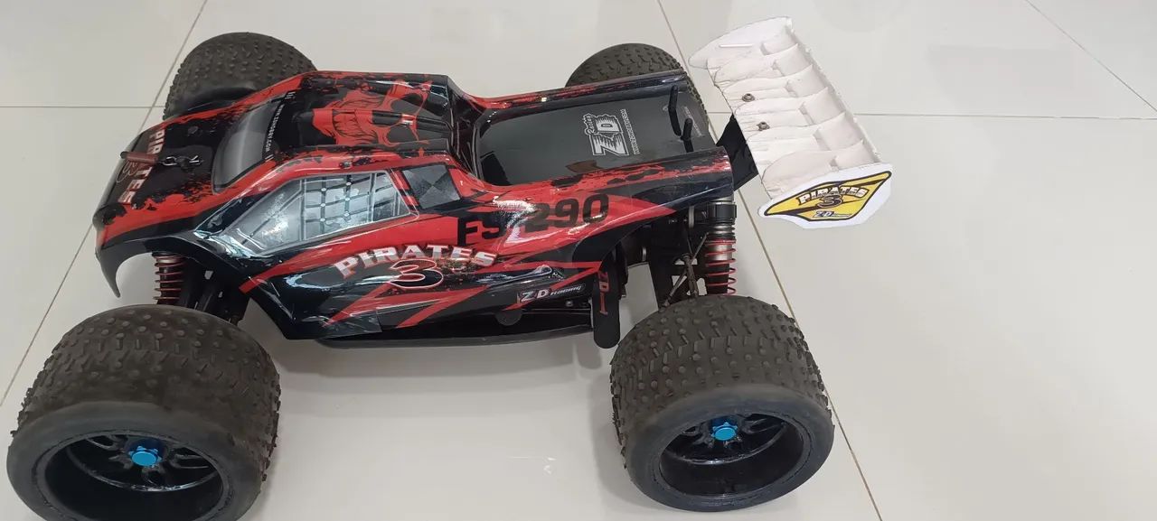 Automodelo elétrico, 1/8 carro com controle remoto profissional elétrico  - Foto 5