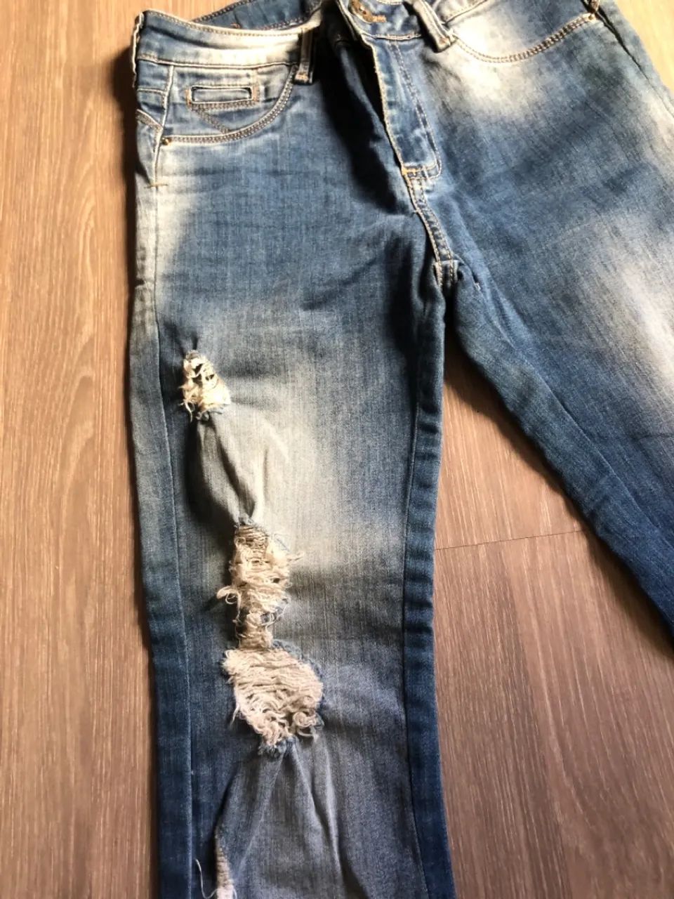 CAL ÇA JEANS DESTROYED FEMININA  - Foto 2