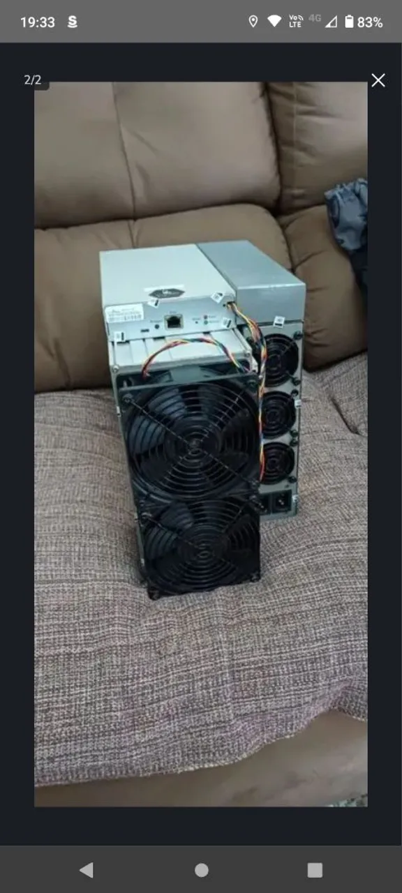 Minerador ASIC S19 120 ths FAZ R$1.150,00 por mês ! Pronta entrega !