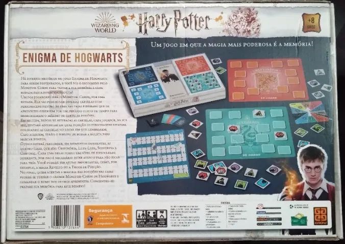 Jogo Harry Potter - Enigma De Hogwarts - Grow - Foto 2