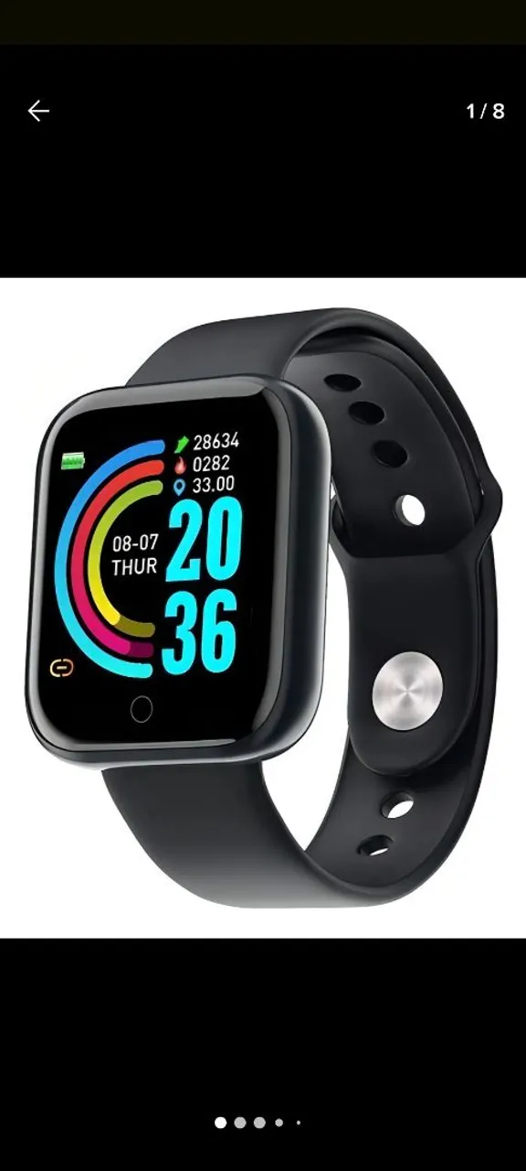 Smartwatch com Monitoramento de Saúde e Notificações