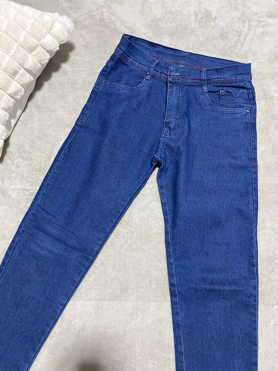 Calça jeans masculina infantojuvenil  