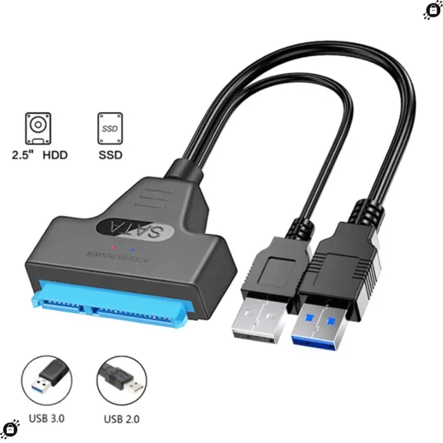 Adaptador USB 2.0 para HD SATA KP-HD015 - Knup