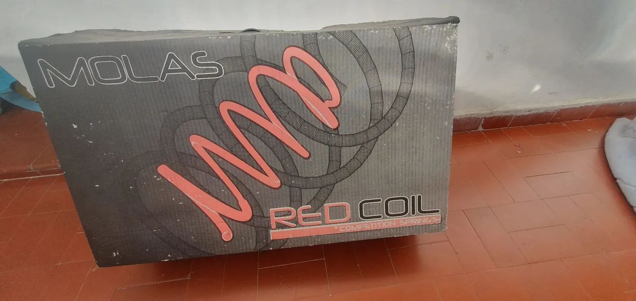 Molas esportivas Molas Red Coil