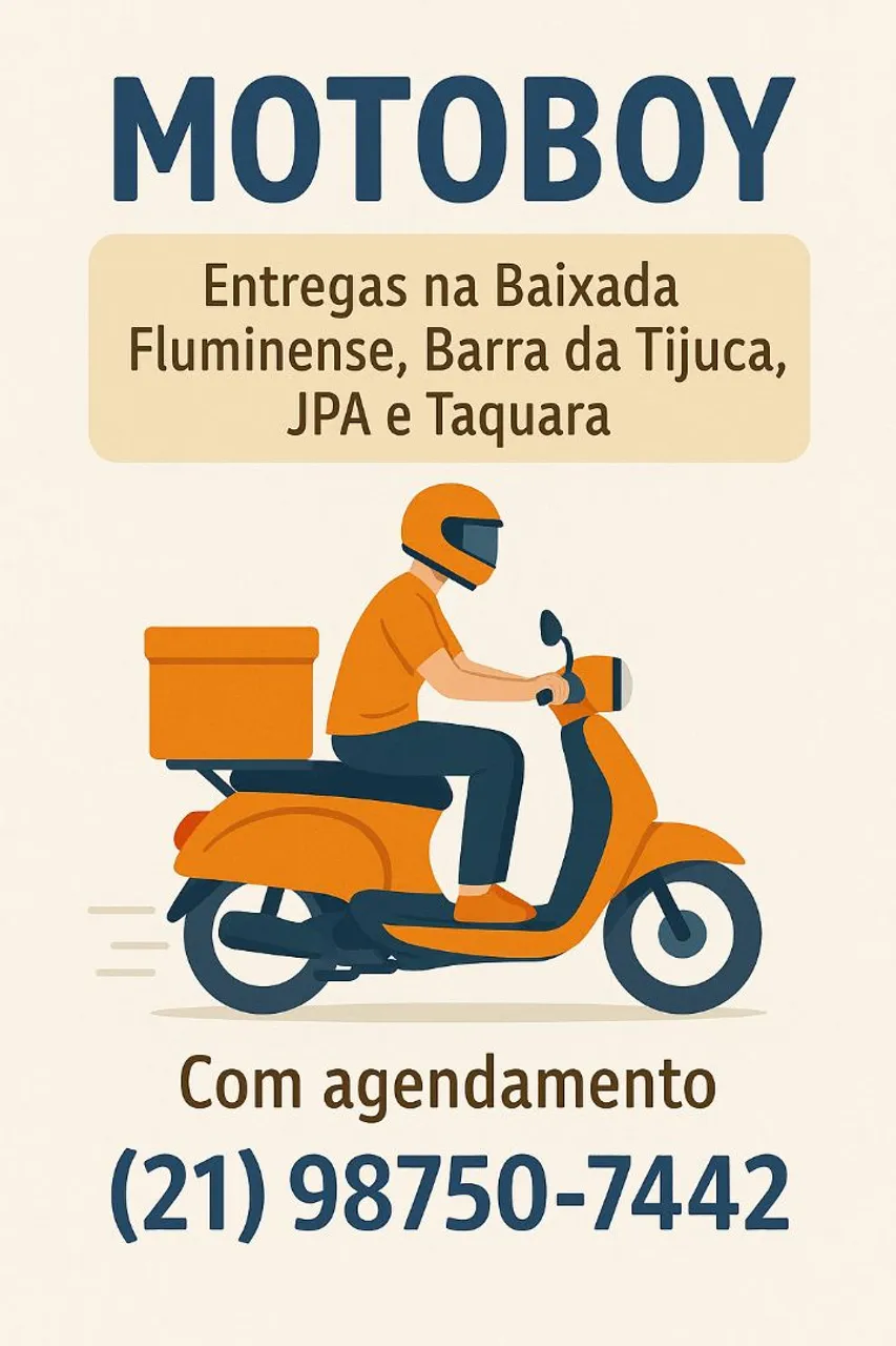 MOTOBOY entregas - Baixada, Jpa, Barra, etc