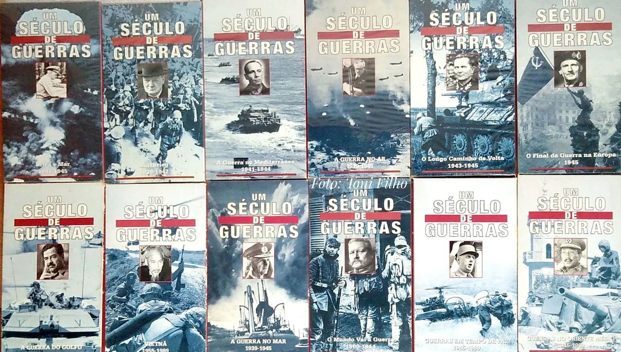 Coleção em fitas VHS - Um Século de Guerras  - Foto 4