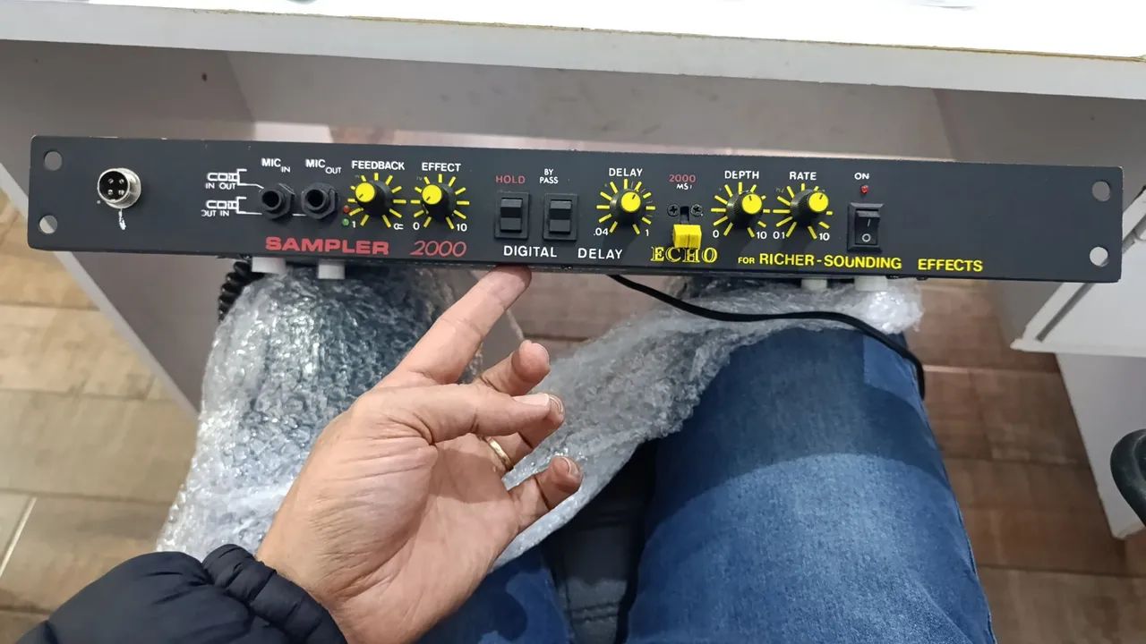 Câmara de eco sampler 2000 rádio px balaio garantido 