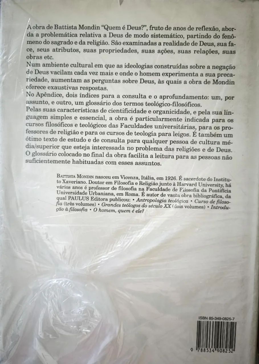 Quem é Deus? Elementos de Teologia Filosófica - Foto 2