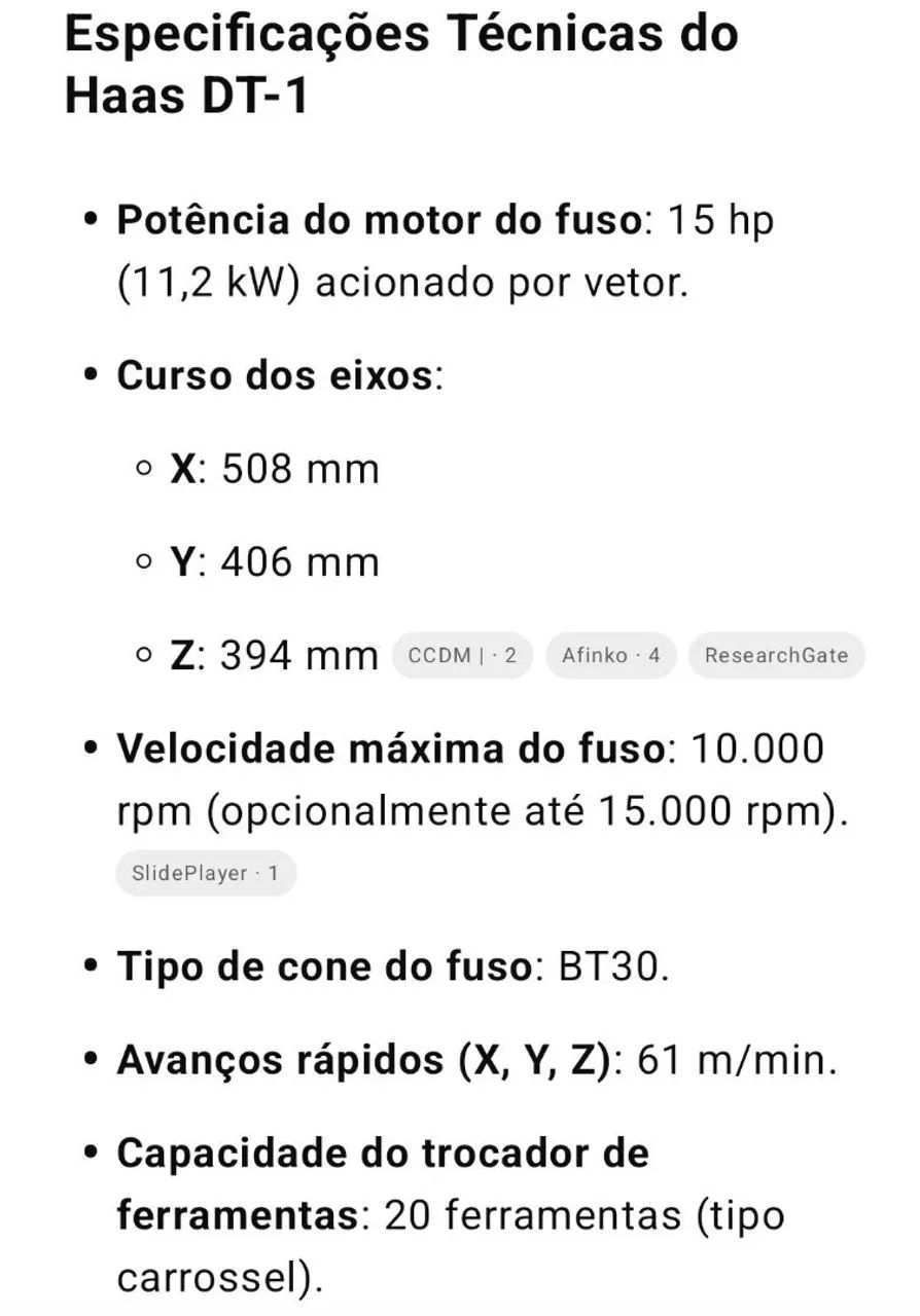 Centro de Usinagem CNC Haas DT-1 Ano 2011 - Foto 4