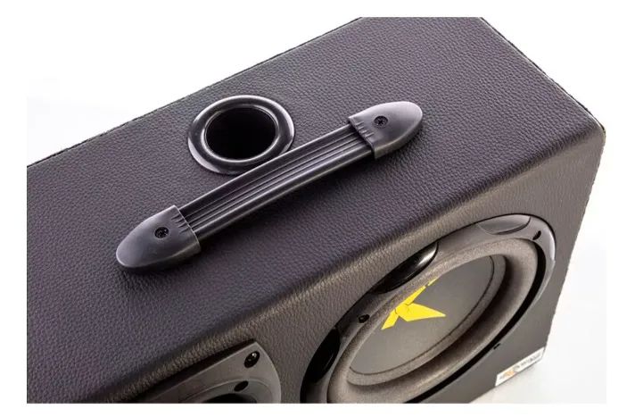 Caixa Amplificada Trio Bluetooth radio Usb Bt300 Trio 8 Pol 12v/110v/220v 300w Exclusive - Foto 2