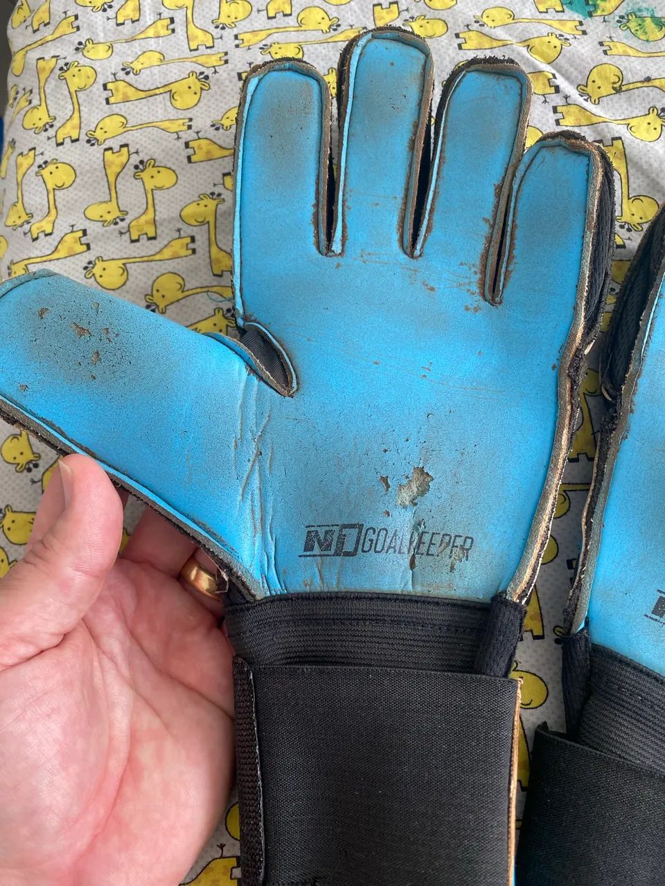 Luva de Goleiro N1 Starter - Foto 5