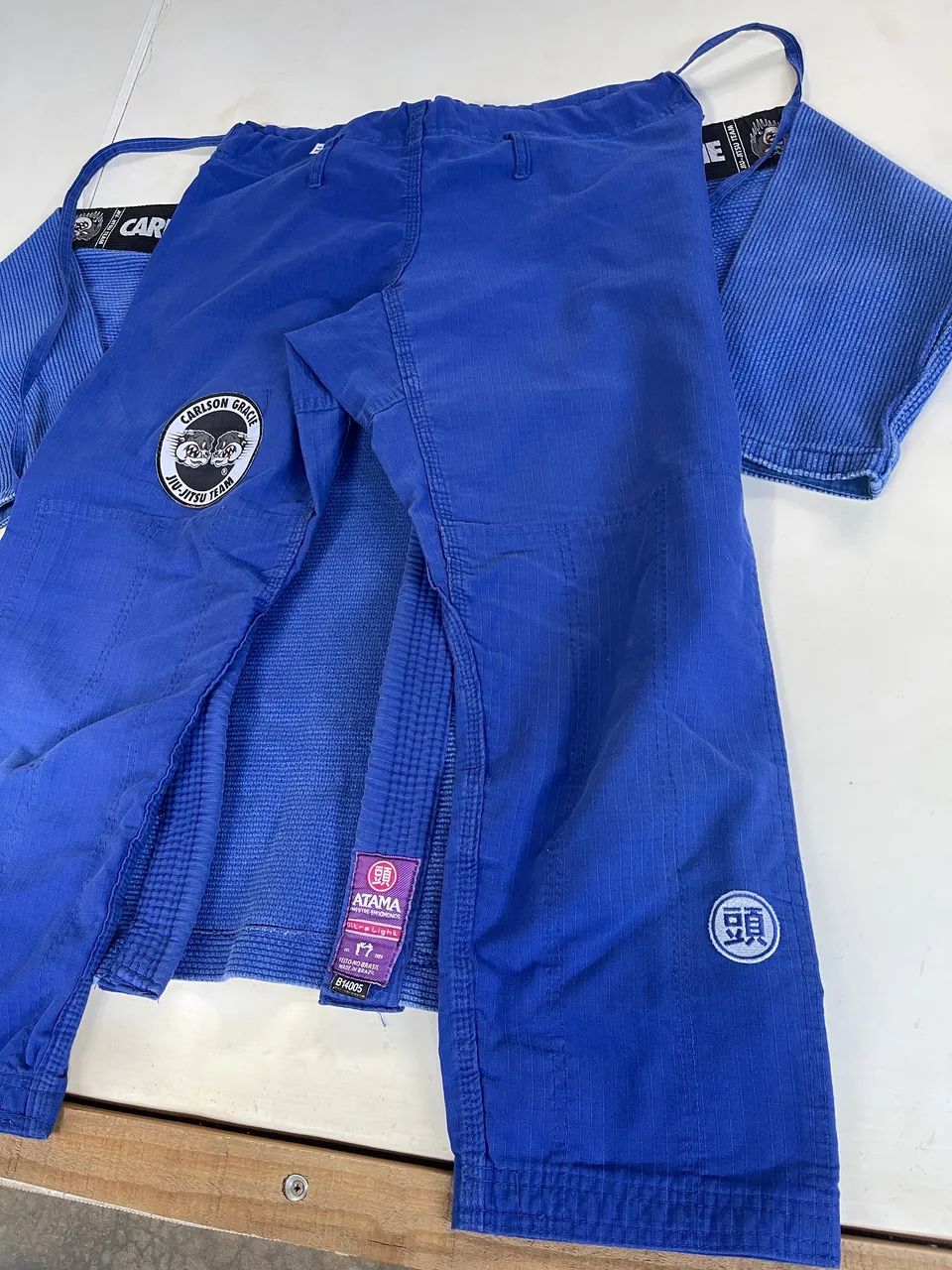 kimono atama ultralight a0 usado jiu jitsu - Foto 5