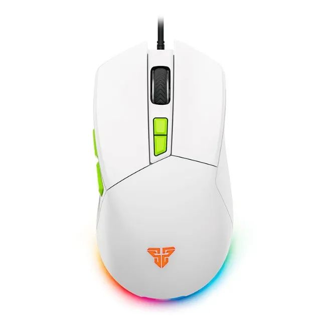 Mouse Gamer com Fio Fantech Phantom II VX6, 7200 DPI, 7 botões, Branco -Loja Fs - Foto 2