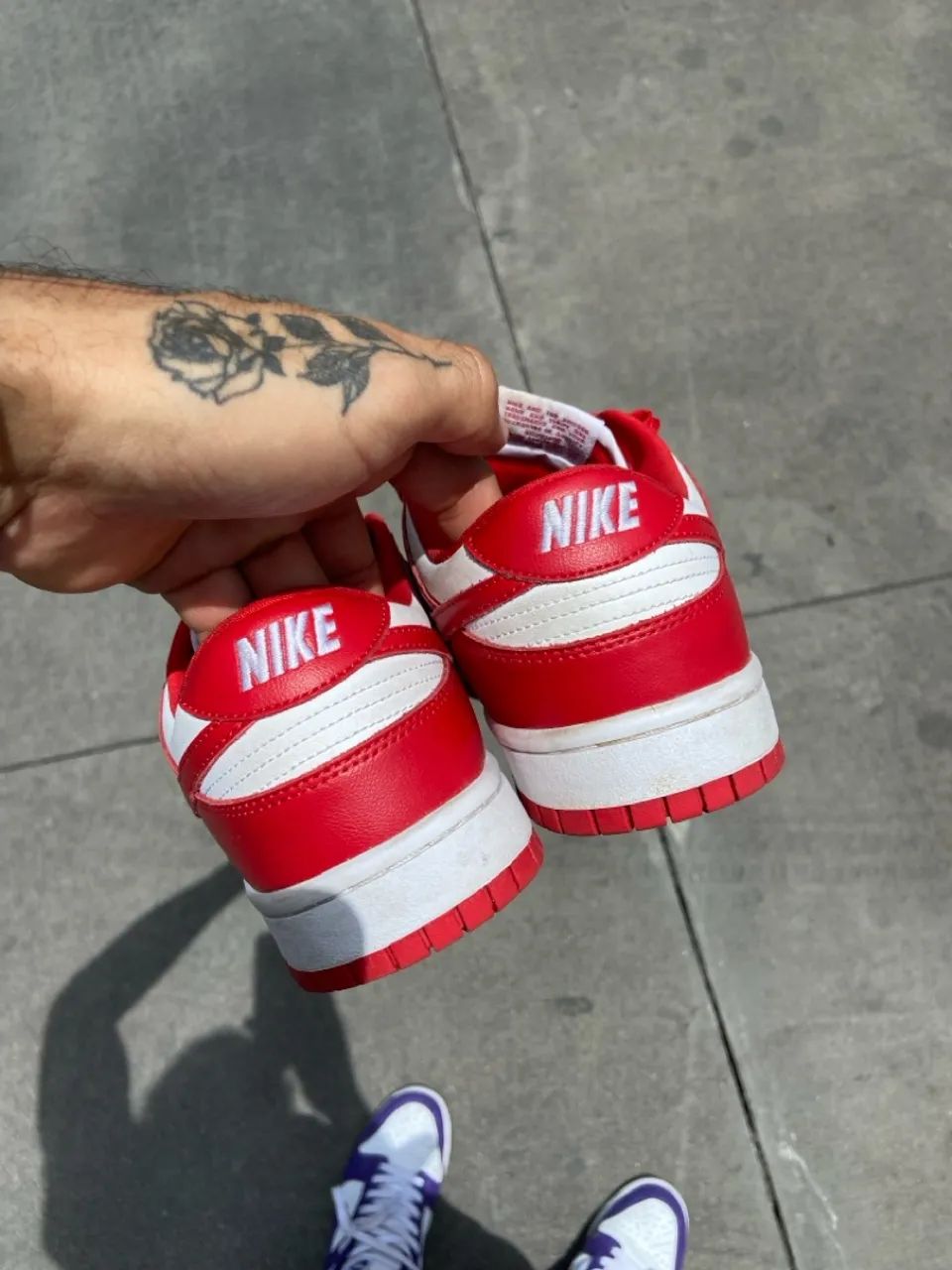 Nike Dunk Low University Red - 41BR - Foto 4