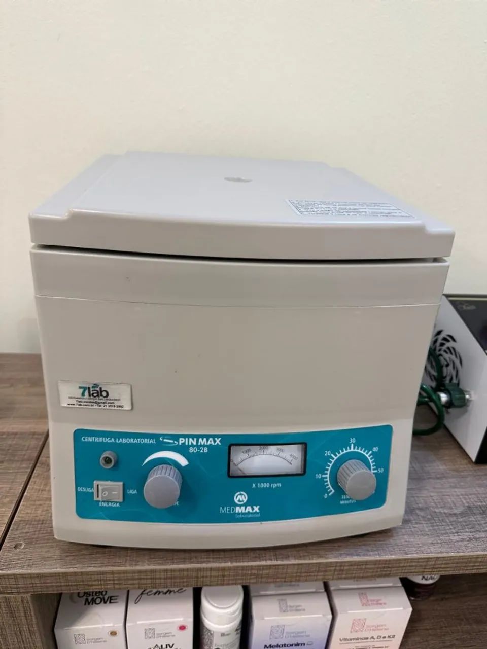 Centrifuga de sangue para PRP .