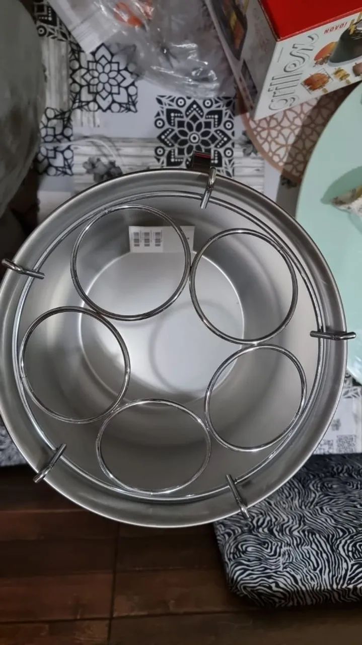 O balde champanheira em inox da marca Forma - Foto 3