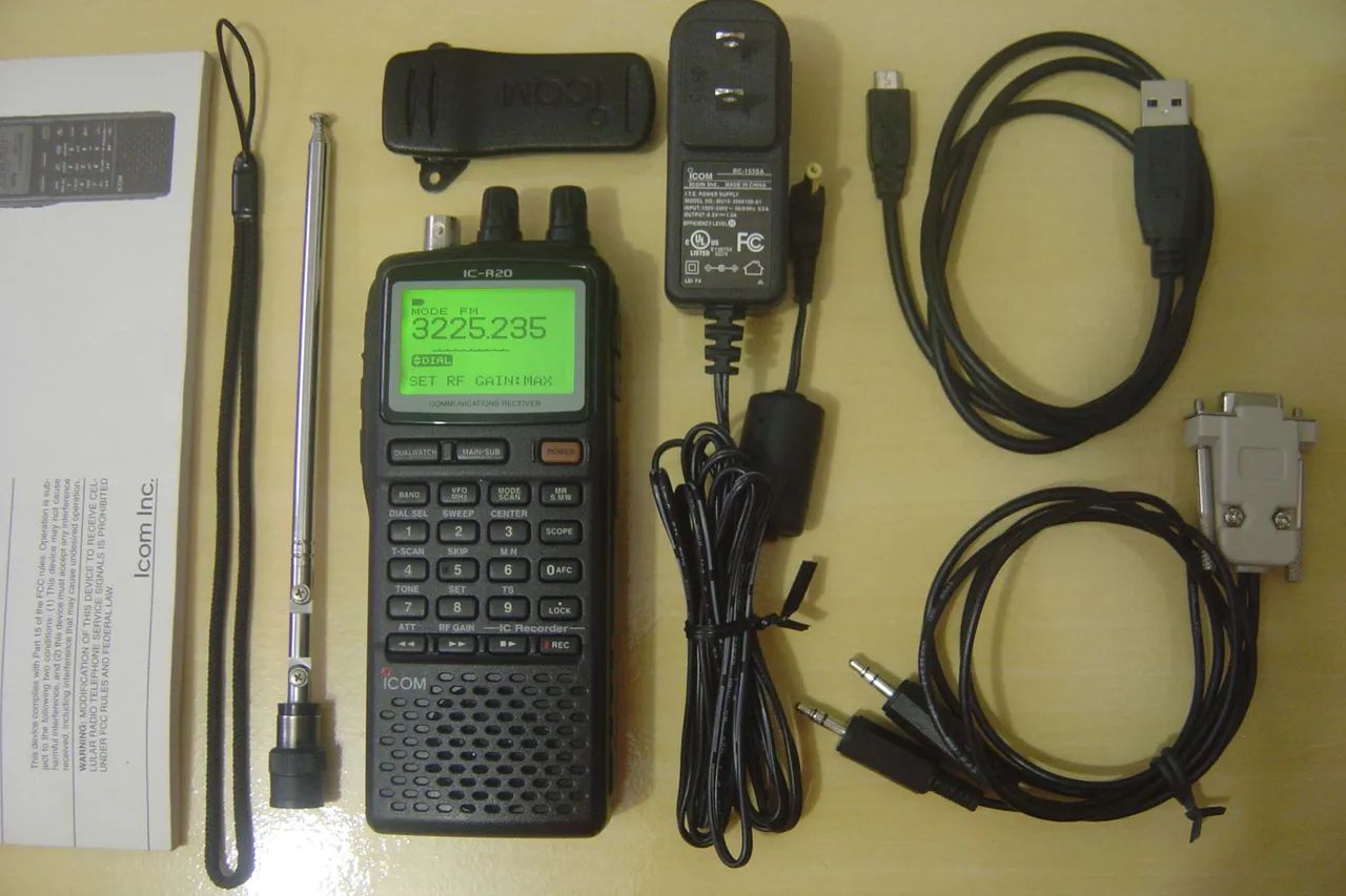 Rádio scanner Icom IC-R20  - Foto 2