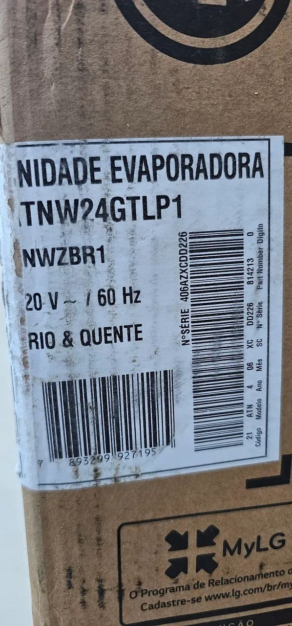 Ar Condicionado LG Smart Inverter 24.000 btu cassete 1 via - Foto 5