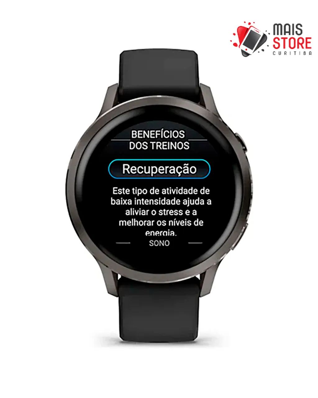 Relógio Garmin Venu 4 -41 MM - Slate/Black (010-03013-02) -Novos-Lacrados - Foto 5