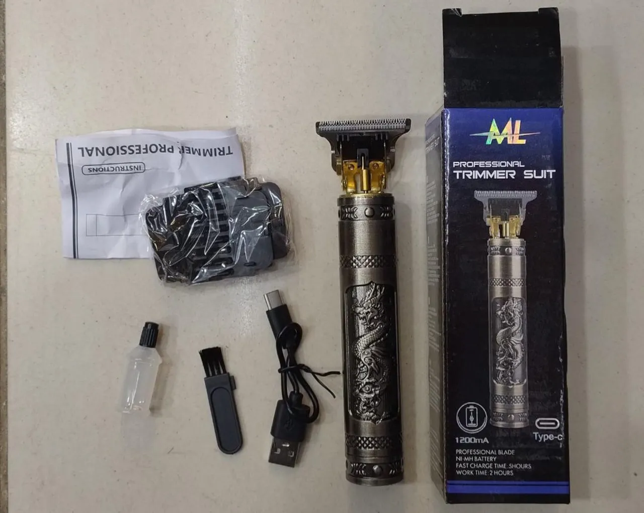 Máquina de cortar cabelo profissional ML PROMOÇÃO