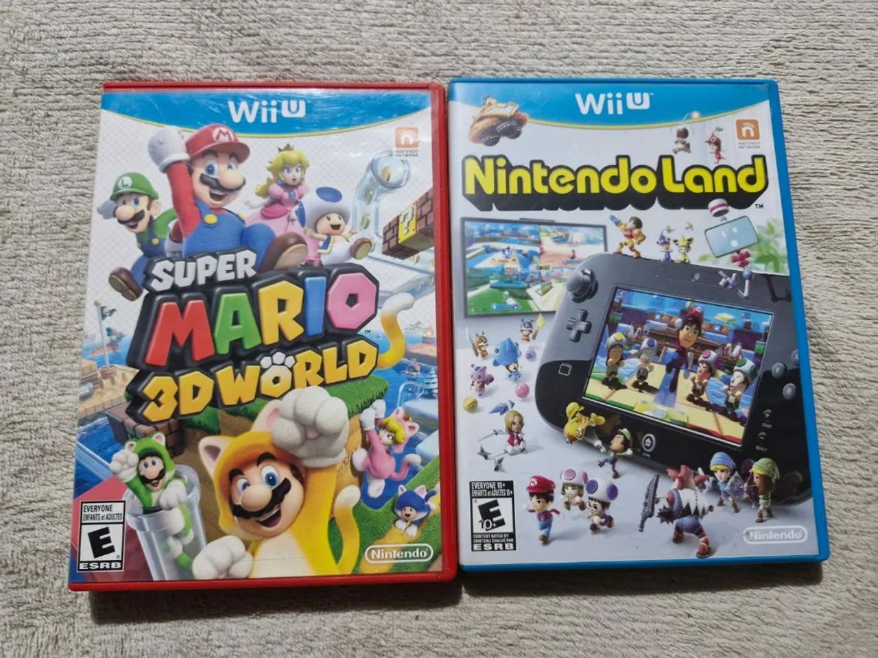 Jogo de wiiu nintendo land(mario vendido)