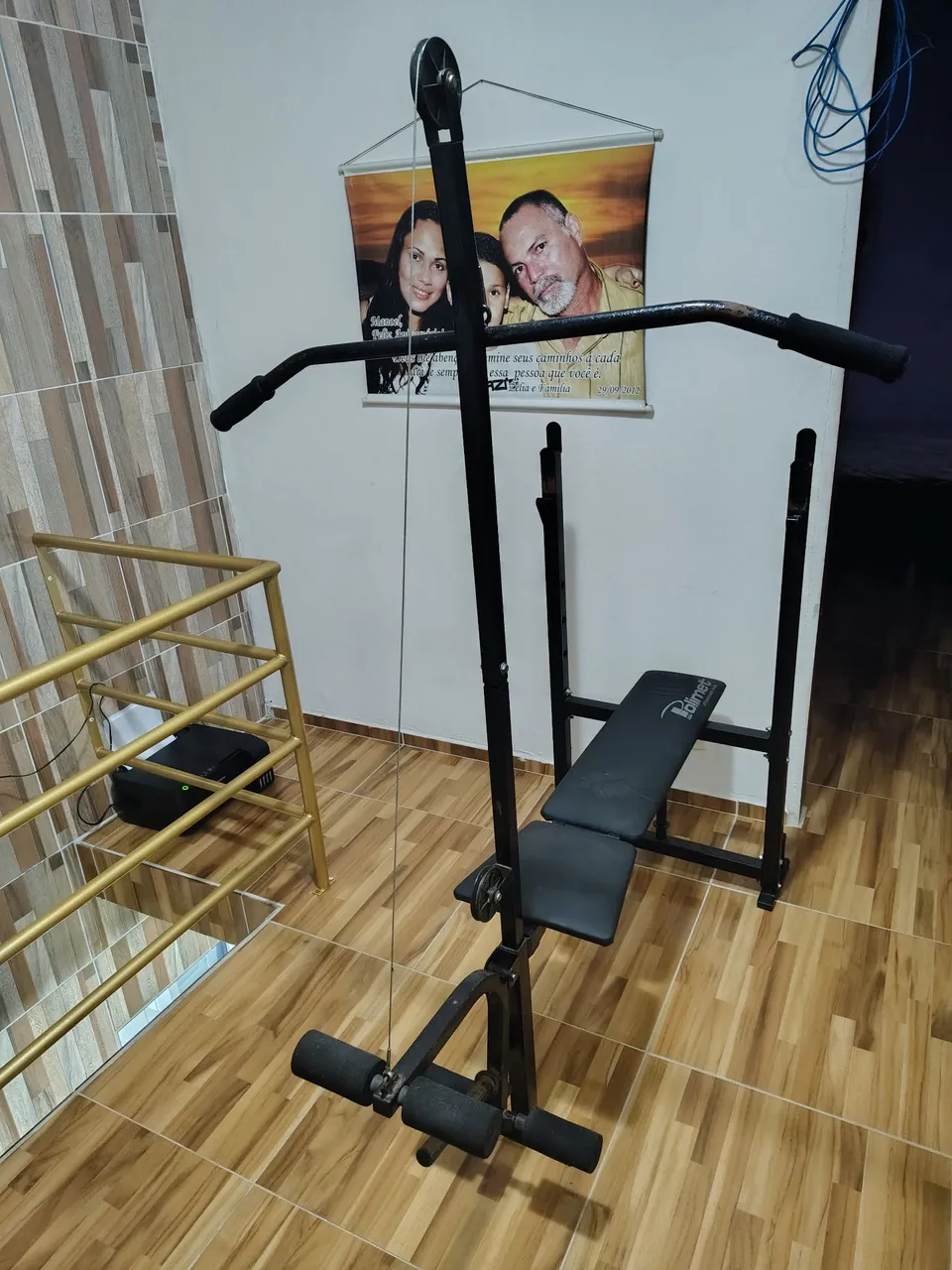 Máquina de Musculação Multiuso - Voadora / Panturrilha Sentado