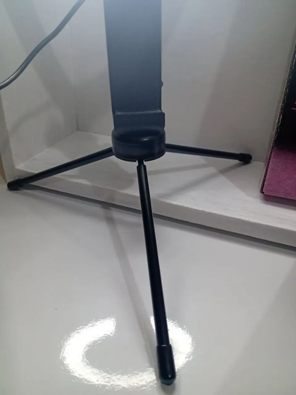 Ring Light 6 Polegadas - Com Suporte Holder para Smartphone e Tripé - Novo - Foto 4