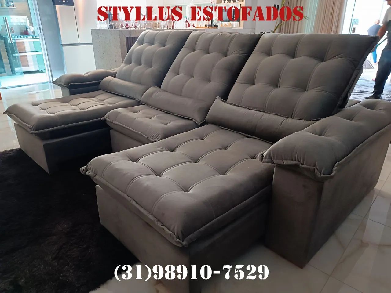 Sofá retráctil Lisboa de 3 módulos64961623876099120