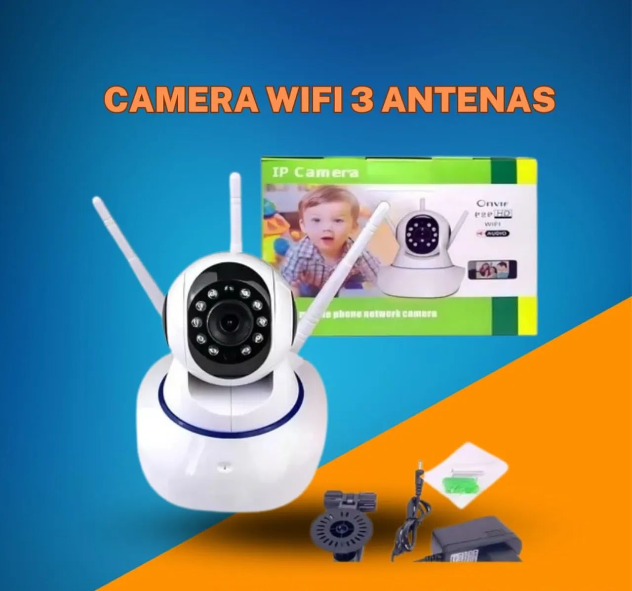 Câmera universal para todos os ambientes 