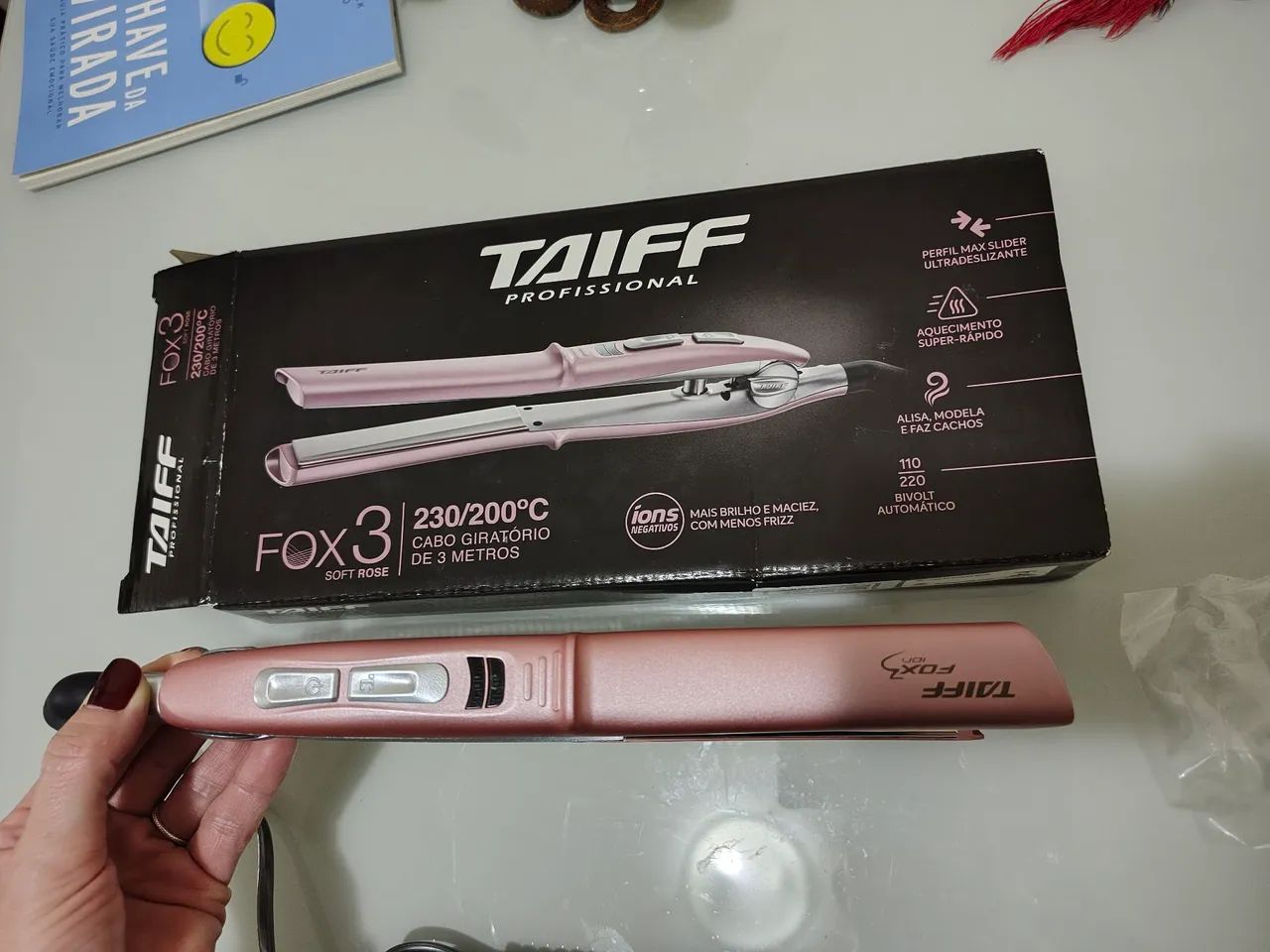 Chapinha Taiff Fox 3 Soft Rose Nova!