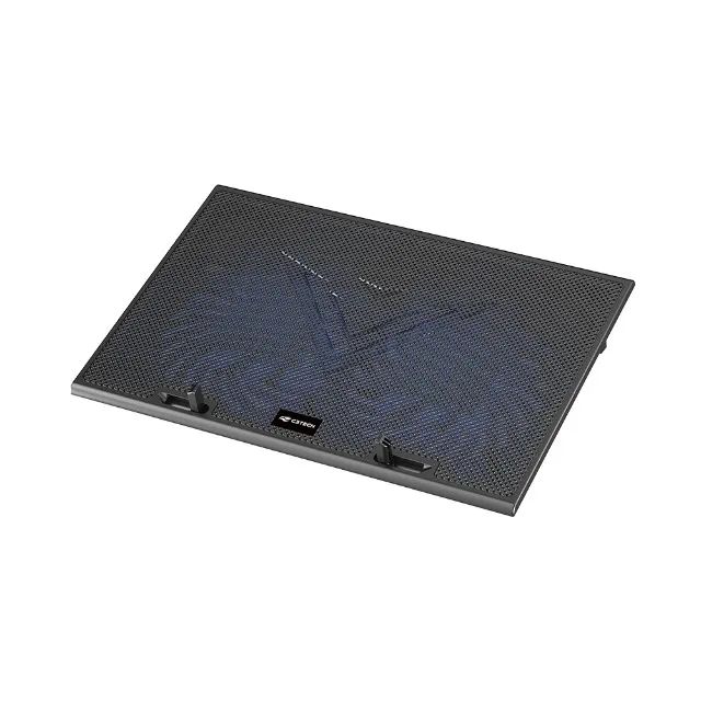 Base para notebook 17,3 polegadas 2 Fans 2 Níveis de Altura Led Azul C3Tech - Foto 3
