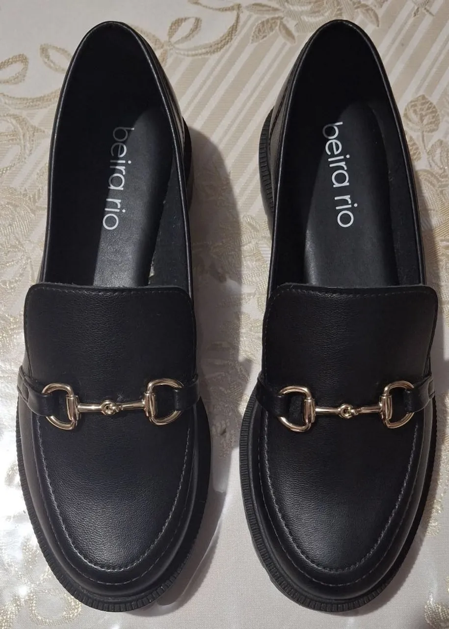 Mocassim Feminino Beira Rio Preto